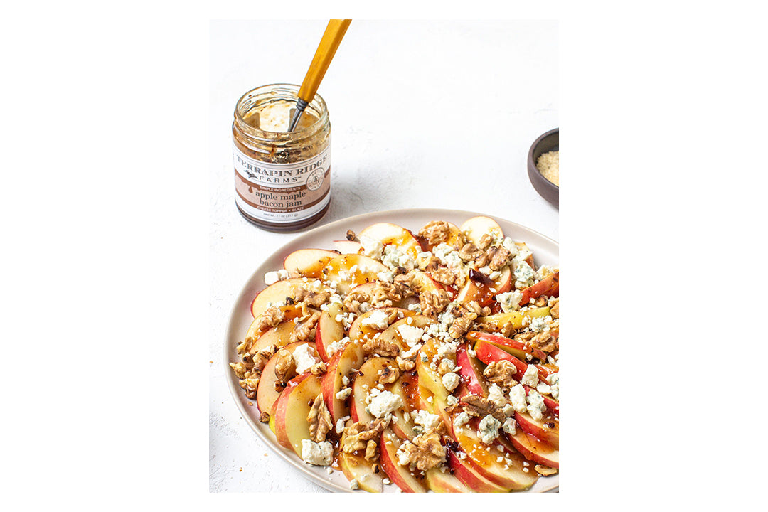Apple Maple Bacon Jam Nachos with Terrapin Ridge Farms Apple Maple Bacon Jam Apple Maple Bacon Jam Nachos with Terrapin Ridge Farms Apple Maple Bacon Jam